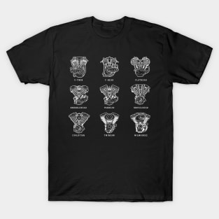 Evolution engine motorcycle T-Shirt